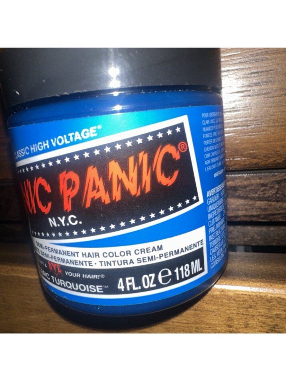 Manic Panic Atomic Turquoise 4 fl.oz Semi Permanent Hair Color Sealed NEW - Picture 5 of 5